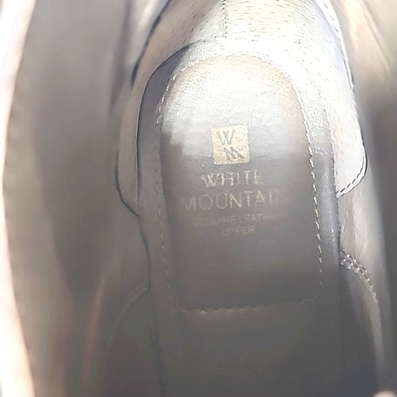 Women's Tan And Black Suede Lace-Up Booties White Mountain Size 9 - Picture 9 of 9